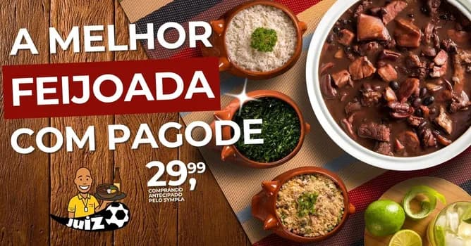 Imagem do JUIZ IMPERADOR - FEIJOADA - BUFFET À VONTADE COM PAGODE AO VIVO