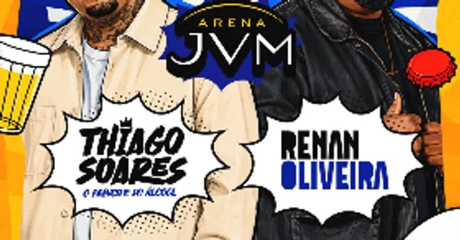 Imagem do JVM ARENA APRESENTA THIAGO SOARES E RENAN OLIVEIRA