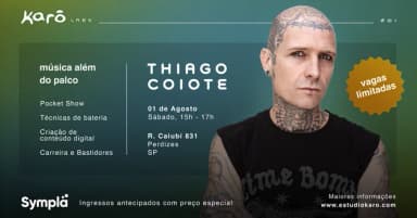 Karô Labs #01 - Thiago Coiote - Música além do palco em São Paulo
