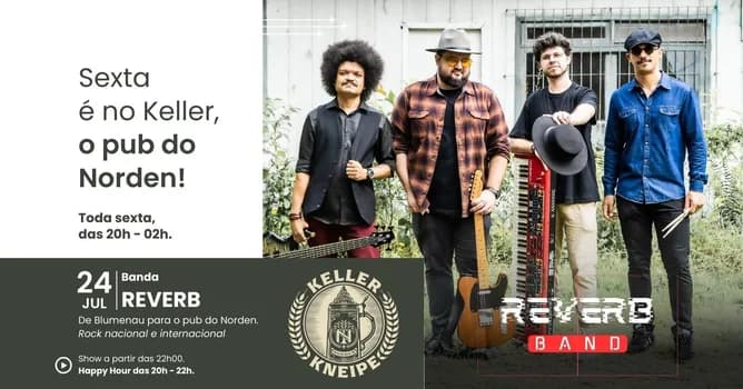 Imagem do Keller Kneipe: Banda Reverb