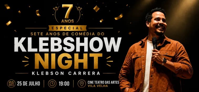 Imagem do KlebSHOW Night - 7 ANOS