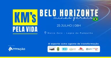 Kms Pela Vida | Belo Horizonte - MG | Atleta Por Propósito em Belo Horizonte