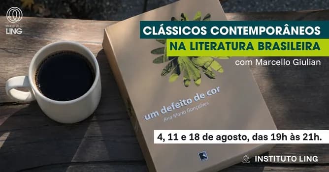 Imagem do Laços e fraturas: clássicos contemporâneos na Literatura Brasileira, com Marcello Giulian
