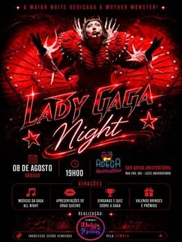 Imagem do Lady Gaga Night
