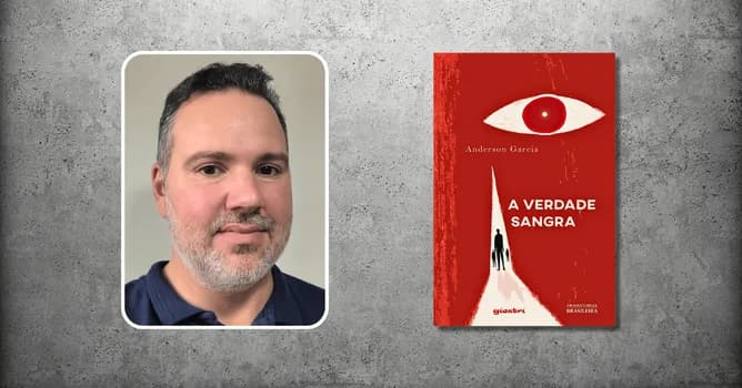 Imagem do Lançamento do Livro "A Verdade Sangra" Anderson Garcia