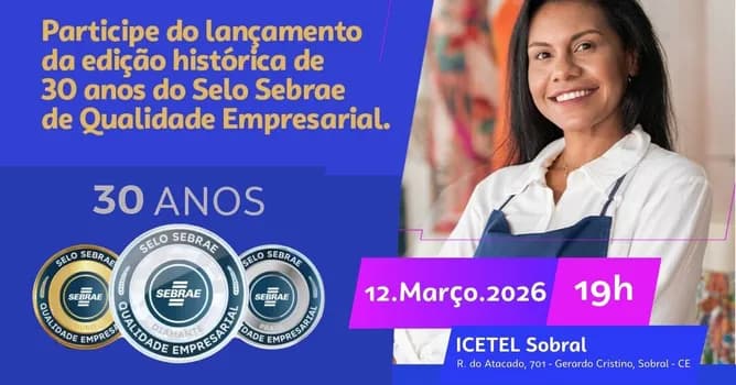 Imagem do Lançamento do Selo Sebrae de Qualidade Empresarial