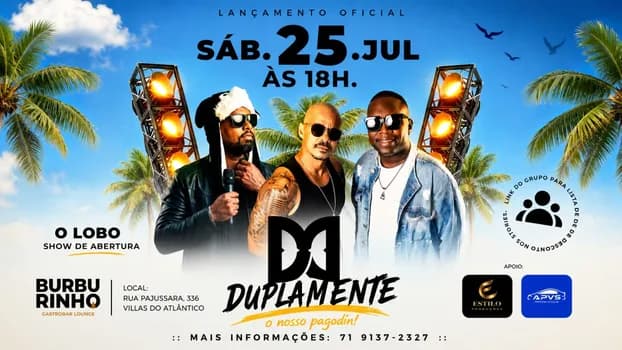 Imagem do Lançamento Oficial Banda Duplamente