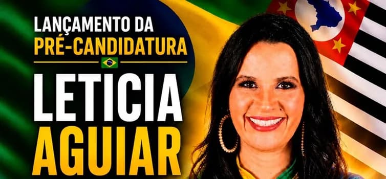 Imagem do Lançamento Pré-candidatura Leticia Aguiar