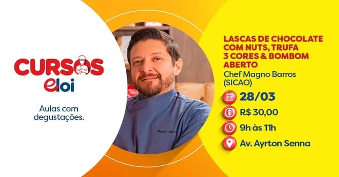 Imagem do LASCAS DE CHOCOLATE COM NUTS, TRUFA 3 CORES & BOMBOM ABERTO