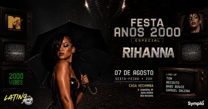 Imagem do LATINO GANG - FESTA ANOS 2000 | ESPECIAL RIHANNA