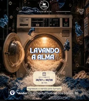 Imagem do LAVANDO A ALMA - DOM - 23/08 - 16h