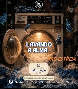 Imagem do LAVANDO A ALMA - Pré-estreia - 25/07 - 20h