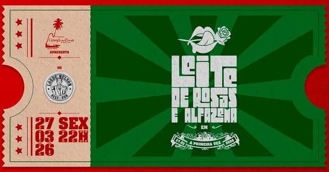Imagem do Leite de Rosas & Alfazema - A Primeira Vez (Estreia da banda Leite de Rosas & Alfazema)