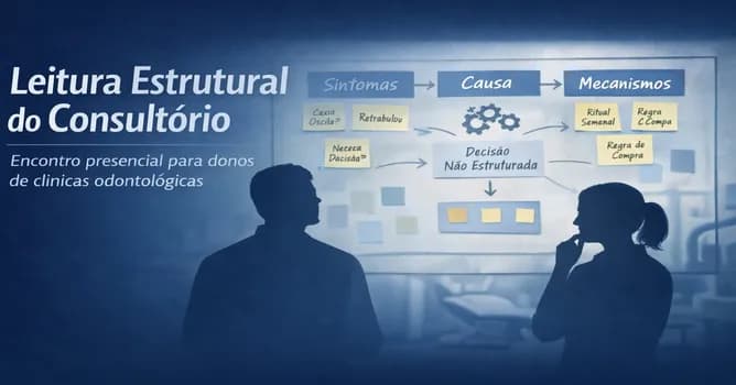 Imagem do Leitura Estrutural do Consultório - Encontro presencial para donos de clínicas odontológicas