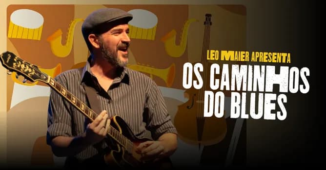 Imagem do Leo Maier - Os Caminhos do Blues - no Porão Comedy BC