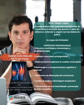 Imagem do LESÕES NO JOELHO SOB A ÓTICA DAS CADEIAS MUSCULARES E BIOENERGÉTICA