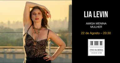 Lia Levin no Fino da Bossa em São Paulo