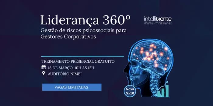 Imagem do Liderança 360º: Gestão de riscos psicossociais para gestores corporativos