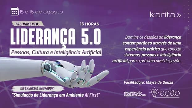 Imagem do Liderança 5.0 - Pessoas, Cultura e Inteligência Artificial
