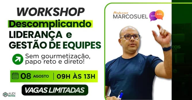 Imagem do LIDERANÇA e GESTÃO DE EQUIPES: Sem gourmetização, papo reto e direto!