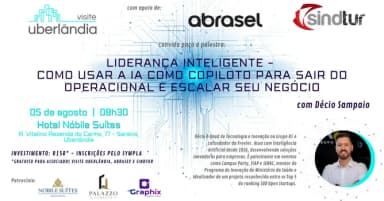 Liderança Inteligente: Como usar a IA como Copiloto para sair do Operacional e Escalar seu Negócio em Uberlândia