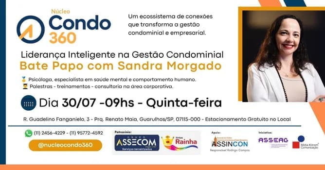 Imagem do Liderança Inteligente na Gestão Condominial - Dia 30/07