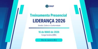 LIDERANÇA NA PRÁTICA: Gestão, Cultura e Conformidade (Rio de Janeiro/RJ) em Rio de Janeiro