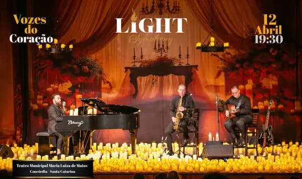 Imagem do Light Symphony - Vozes do Coração (12/4 às 19:30 - Abre portas 18:45)