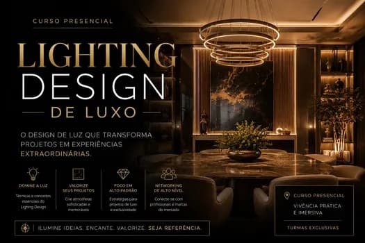 Imagem do Lighting Design de Luxo