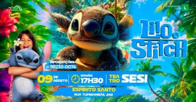 LILO STICH AO VIVO ESPÍRITO SANTO* 09 DE AGOSTO * em Vitória