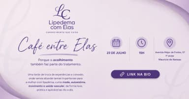 Lipedema com Elas: Café entre Elas em Caruaru