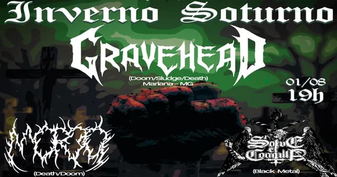 Imagem do Lodo Produções Apresenta: Inverno Soturno (Gravehead, Morto, Solve et Coagula)