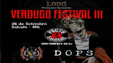 Lodo Produções Apresenta: Verdugo Festival III em Belo Horizonte