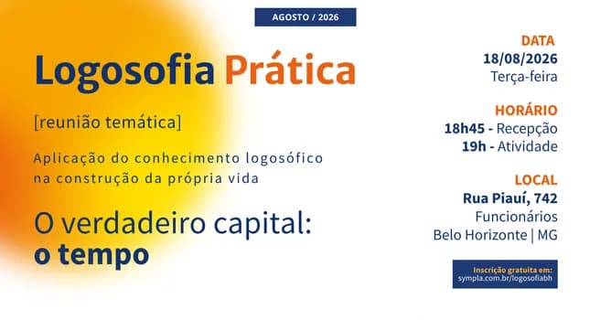 Imagem do Logosofia Prática - Funcionários - O verdadeiro capital: o tempo