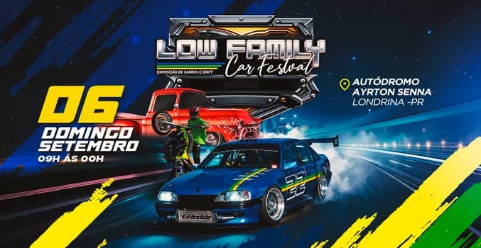 Imagem do LOW FAMILY CAR FESTIVAL - 06 DE SETEMBRO