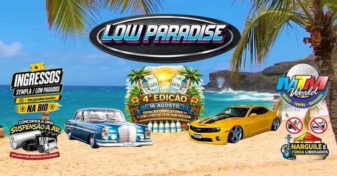 Imagem do LOW PARADISE 4ª EDIÇÃO