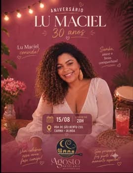 Imagem do Lu Maciel convida especial 30 anos