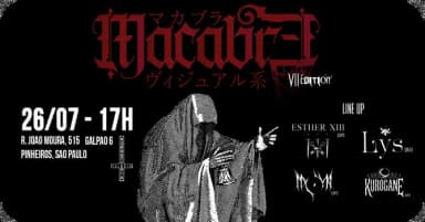 Macabre Visual Kei - 7 Edição em São Paulo