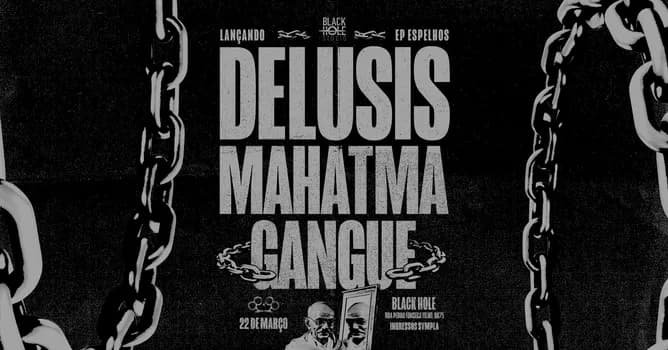 Imagem do Mahatma Gangue e Delusis (Lançando EP Espelhos) no Studio Black Hole