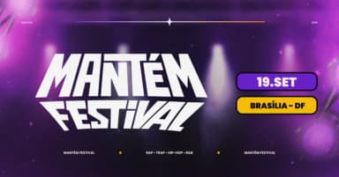 MANTÉM FESTIVAL em Brasília
