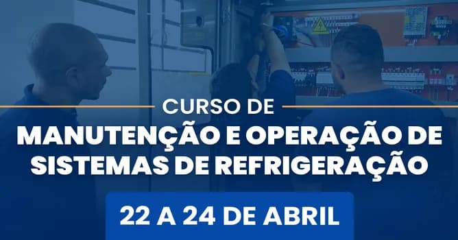 Imagem do Manutenção e Operação de Sistemas de Refrigeração