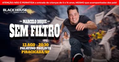 MARCELO DUQUE em PIRACICABA - Stand up Comedy em Piracicaba