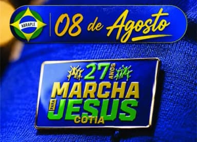 MARCHA PARA JESUS EM COTIA 2026 em Cotia