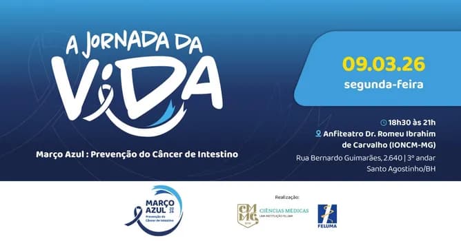 Imagem do MARÇO AZUL - Previna-se contra o Câncer de Intestino