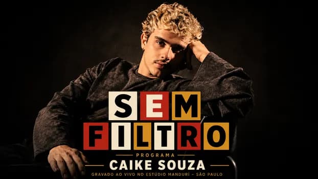 Imagem do Marco Baptista - Gravação do Programa Sem Filtro