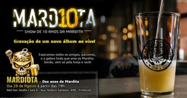 MARD10TA - Show de 10 anos da Mardita em São Paulo