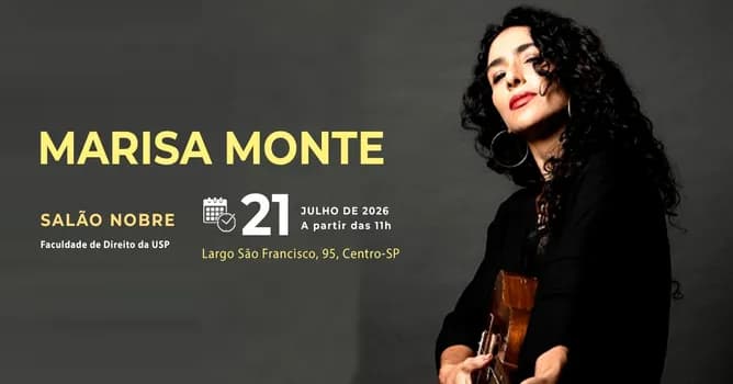 Imagem do MARISA MONTE: Arte, Direito e Cultura: Reflexão, Desafios e Perspectivas