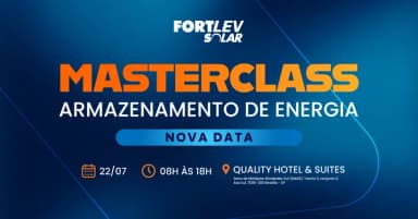 Masterclass Fortlev Solar: Armazenamento de Energia - Brasília/DF em Brasília