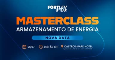 Masterclass Fortlev Solar: Armazenamento de Energia - Goiânia/GO em Goiânia
