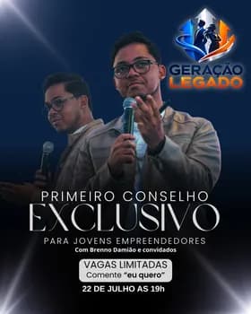Imagem do MASTERCLASS GERAÇÃO LEGADO